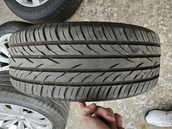 Alu VW 5/112 r17 + 215/55 r17 letní pneu Top stav - 10