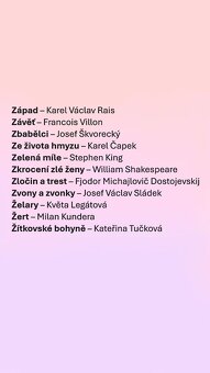 Vypracované maturitní otázky - český jazyk (ČJ) - četba - 10