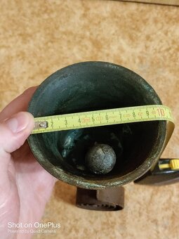 MASIVNI BRONZOVÝ ZVON Z DOB PRVNÍ REPUBLIKY - 10