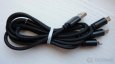 USB kabel 3v1 na typy, Iphone, C a micro-nový černý 1,2 metr - 10