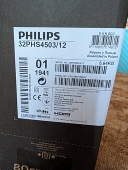 Televize Philips DVBT-T2 HD - 10