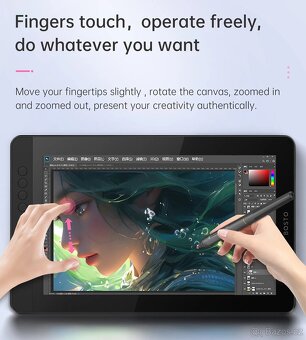 BOSTO BT-13HDK Přenosný grafický kreslicí tablet - 10