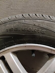 Sada letních kol 195/60 R15 - 10
