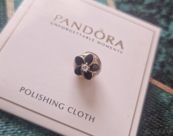 Pandora klip Mystic flower jako nový se zirkonem - 10