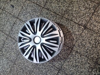 Plechove disky/kola Octavia III 5x112 R15 zimní pneu/poklice - 10