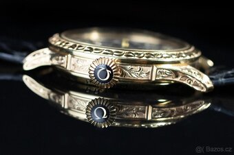 Exkluzivní skeletové hodinky OMEGA "ČESKÝ LEV" LIMITOVANÁ  - 10
