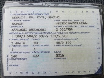 Prodám Renault Master 2.5dci 120 88 kv - 10