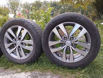 Originál ALU kola Hyundai i30 R16 + letní pneu - 10