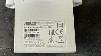 Wi-Fi router Asus RT-AC55U + Wi-Fi extender Asus RP-AC51 - 10