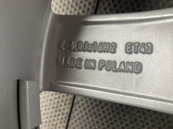 Alu kola AUDI Q2 - KAROQ - VW T-ROC zimní MICHELIN 205/60R16 - 10