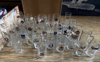 Pivní sklenice, krigly, půllitry, pivní sklo 77ks - 10