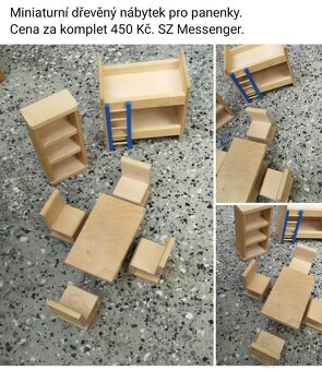 Panenky, hračky a příslušenství pro panenky. Ceny viz fota. - 10