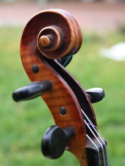 Staré kvalitní česko-německé celé 4/4 housle, c. 1910 - 10