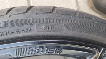 Alu kola Audi 20" 5x112 letní pneu 245/30 R20 4-5mm Motec - 10