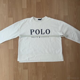 Ralph Lauren Polo bílá dámská mikina | vel. L | solidní stav - 10