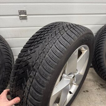 Zánovní zimní sada Karoq 225/55 r17 Nokian 7mm - 10