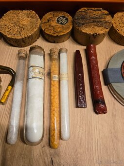 Laboratorní retro skleněná sada - 10