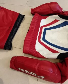 Dainese Gran Premio-Pánská kožená moto kombinéza, dvoudílná - 10