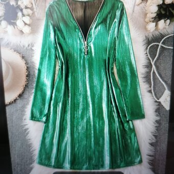 Luxusní šaty vel.42-46 - 10