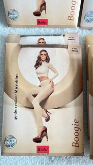 Dámské barevné punčocháče 40D vel. 5XXL - 10