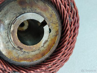 DYNAMOSTARTÉR ROTOR ČZ 501 502 505 PRASE SKŮTR ORIGINÁL - 10