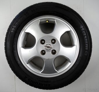 Opel Astra - Originání 15" alu kola - Letní pneu - 10