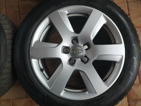 ALU kola 8Jx17 H2 ET39 5x112 originál Audi - 10