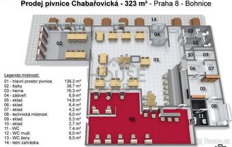Prodej restaurace 295 m², Praha 8 - Kobylisy, ev.č. 01084 - 10