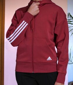 Sportovní vínová mikina - Adidas (vel M/L) - 10