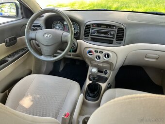 Hyundai Accent 1,4 benzin, 2007, 163tkm,ČR,tažné - 10