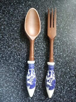 Velká váza, sklenička, čajový keramický set, květináč - 10