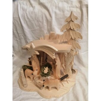 Dřevěný betlém 14D3 - 10