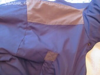 Pánská tmavě modrá bunda s beránkem - nadměr.vel. 62 a více - 10