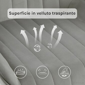 Nové sametové párové židle/křesílka - 10