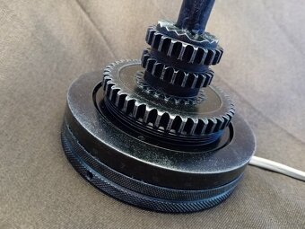 STEAMPUNK RECYCLE ART LAMPY - PATINOVANÝ KOV - 10