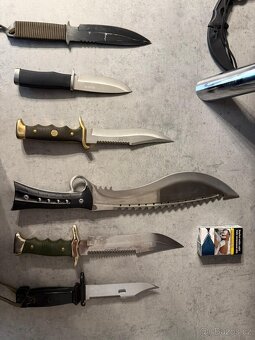 Nože, staré-Damašek - 10