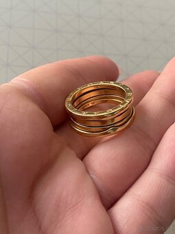 Zlatý prsten Bvlgari 18k - 10