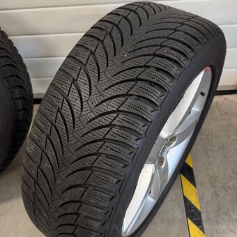 Alu kola Audi, 225/50 R17, zánovní pneu Nexen 8mm - 10