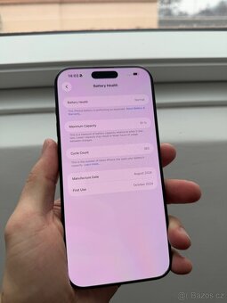 Apple iPhone 16 pro max 512GB černý titanium black - 10