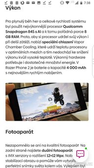 Razer Phone 2 herní mobil, - 10