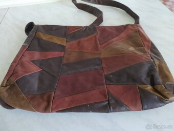 aktovka + taška kožená (kabela)+kabelky+batoh - 10