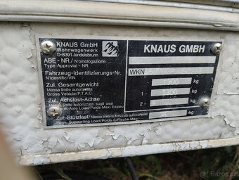 Karavan Knaus+predstan - 10