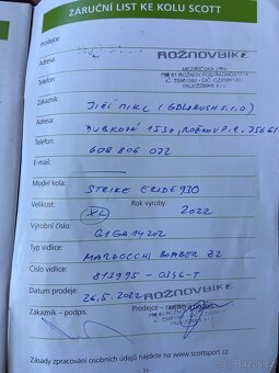 ELEKTROKOLO SCOTT E-RIDE 930 XL 79.000,-KČ-MOŽNÝ ODPOČET DPH - 10