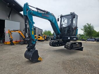 bagr AR 360, rypadlo, minibagr, motor Kubota - 10