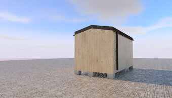 Kontejner 6x3x3, chata, kancelář, tiny hous - 10