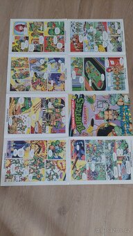 3 x plakátový komiks Želvy Ninja rok 1992 - 10