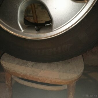 Nové zimní pneu -Alu kola 195×60×15 Opel - 10