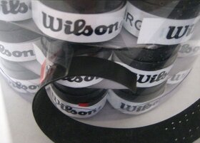 Omotávky na rakety Wilson (černé a bílé), overgrip. - 10