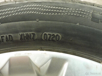 Prodám orig. 15" litá kola s letními pneu. na CITROEN C 3 - 10