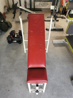 Prodám lavici na bench+osy a kotouče - 10
